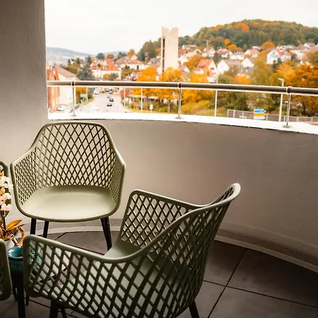 Evelyns Apartment, Nahe Der Therme Und Dem Zentrum, Privat Parkplatz, Balkon, Highspeed-wlan Lägenhet Bad Kissingen